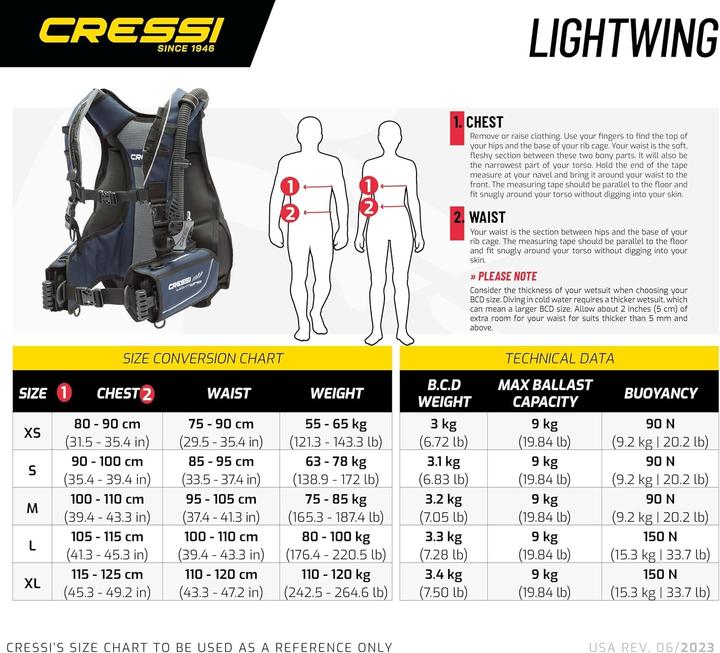 Image du produit Cressi Lightwing Bcd XL