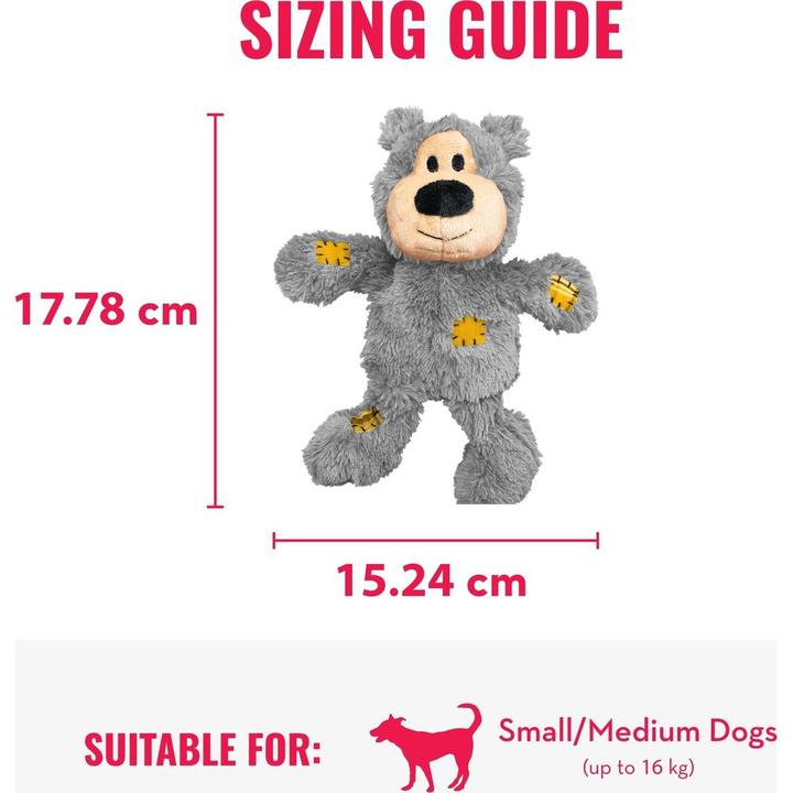 Actual product image KONG Wild Knots (Plush toy dog)
