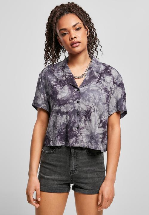 Produktbild Urban Classics Ladies Viscose Tie Dye Resort Shirt (S)