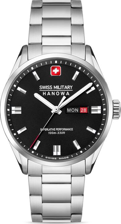 Actual product image Swiss Military Hanowa Herrenuhr (Analogue wristwatch, 43 mm)