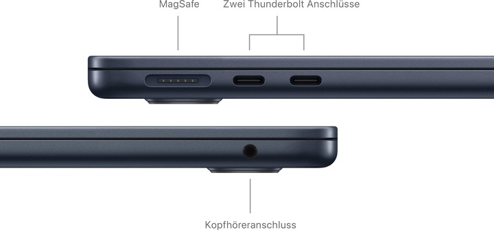 Produktbild Apple MacBook Air – 2024 (13", M3, 24 GB, 512 GB, CH)