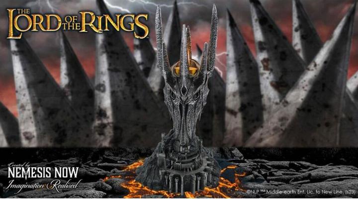 Produktbild Nemesis Now Herr der Ringe Teelichthalter Sauron 33 cm