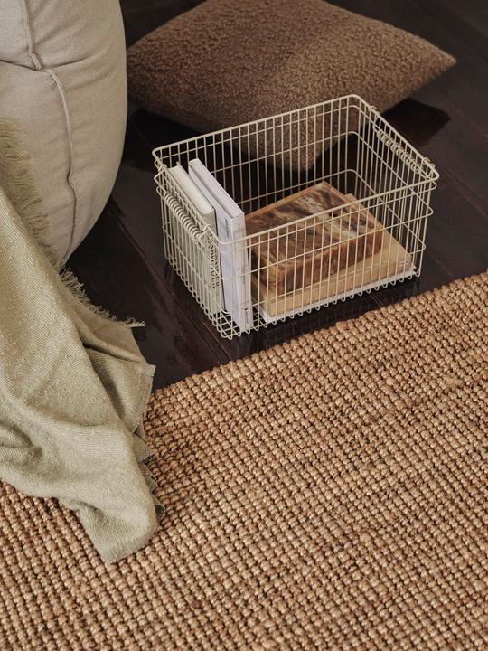 Actual product image Ferm Living Cala Stackable Baskets (2 x, 36 x 26 x 20 cm)