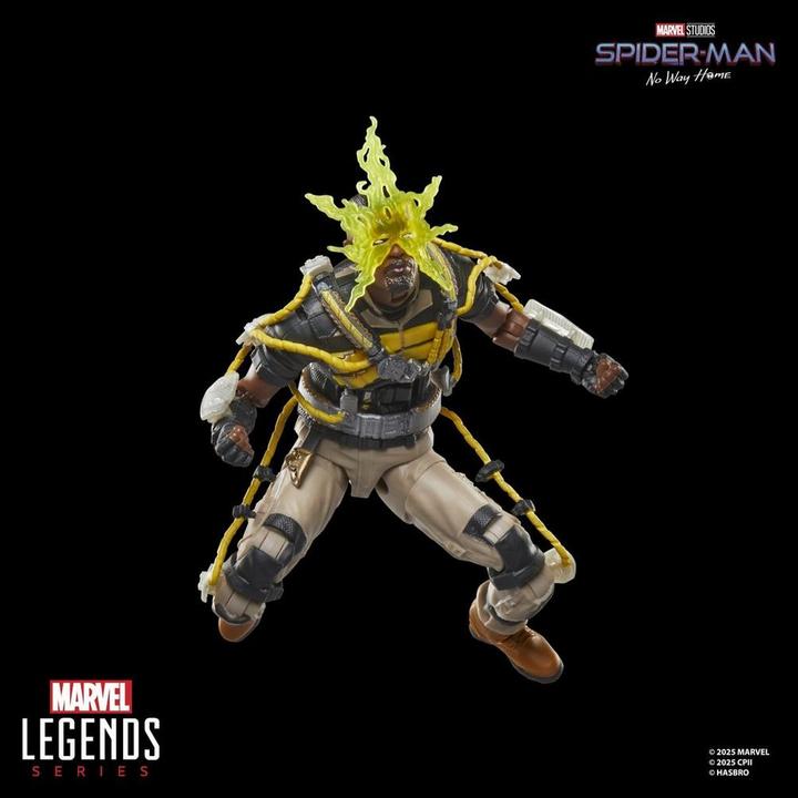 Actual product image Hasbro Marvel Legends Series Marvel’s Electro, Spider-Man: No Way Home Sammlerobjekt Action-Figur, 15 cm