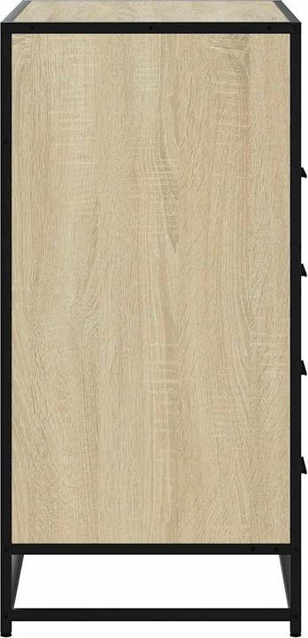 Actual product image VidaXL Sonoma oak drawer unit 70x41x83.5 cm wood-based material