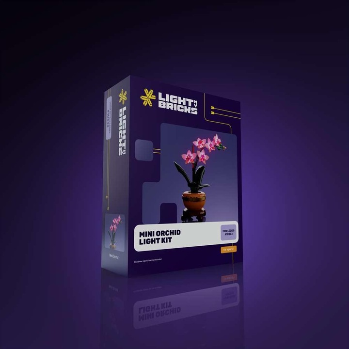 Produktbild Light my bricks LMB 2.0 LED Licht Set für LEGO® 10343 Mini-Orchidee