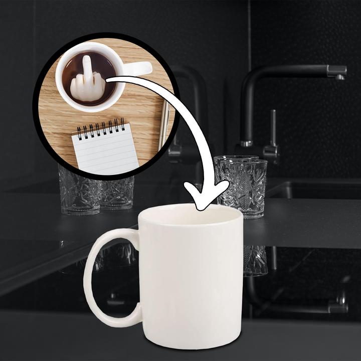 Actual product image Mad Monkey mug "UP YOURS" (300 ml, 1 x)