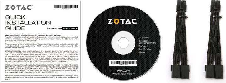 Actual product image Zotac GeForce GTX 1080 Ti ArcticStorm (11 GB)