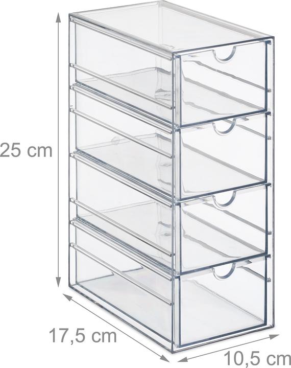 Actual product image Relaxdays cosmetics organiser