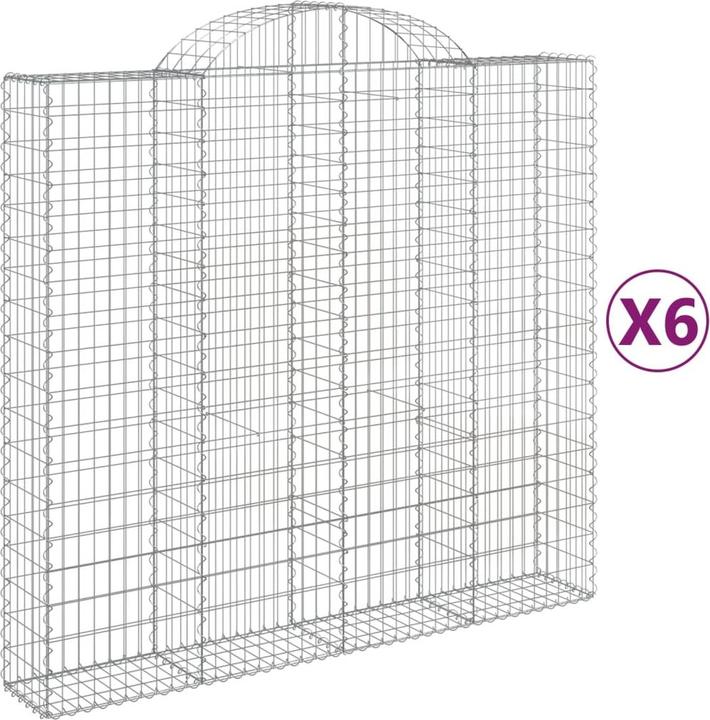 Produktbild vidaXL Gabionenkorb