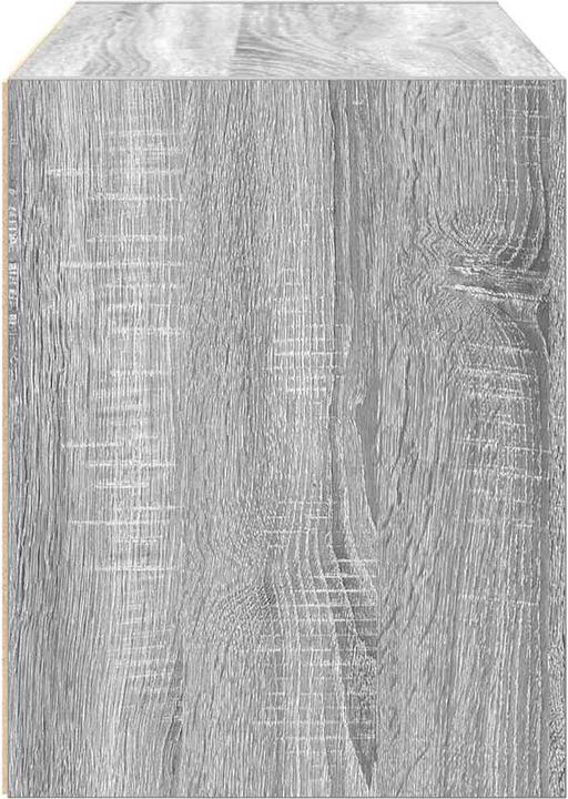Produktbild VidaXL Schrank mit 2 Schubladen Grau Sonoma 60x31x40 cm Holzwerkstoff (60 x 31 x 40 cm)