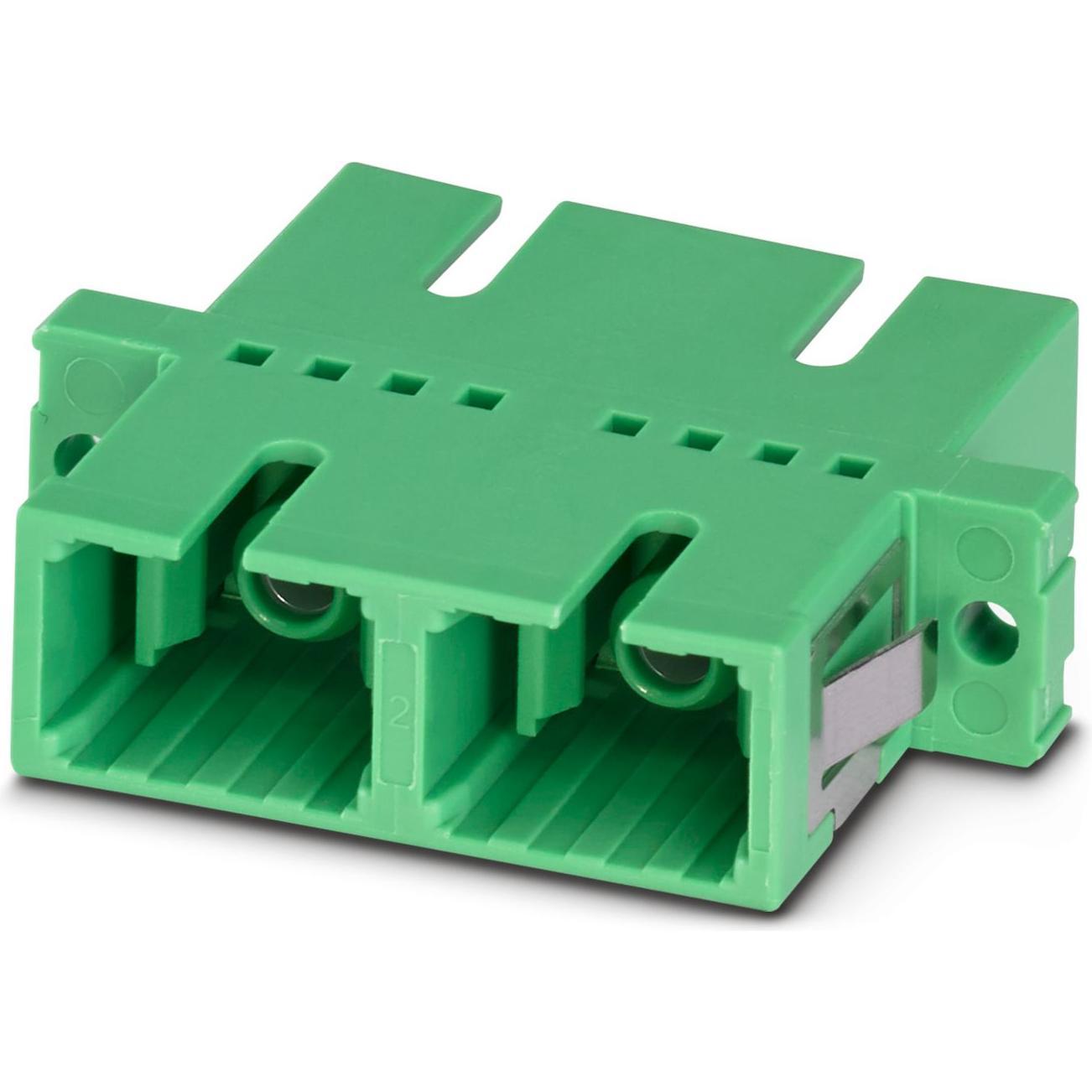 Phoenix Contact Accoppiamento in fibra ottica, Cavo + Spina elettrica, Verde