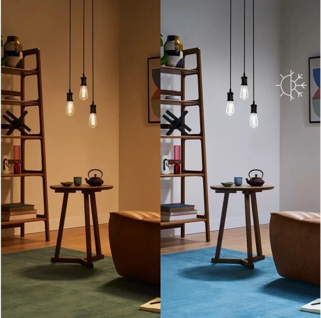 Actual product image WiZ Tunable White Color Edison (E27, 470 lm, 1x)