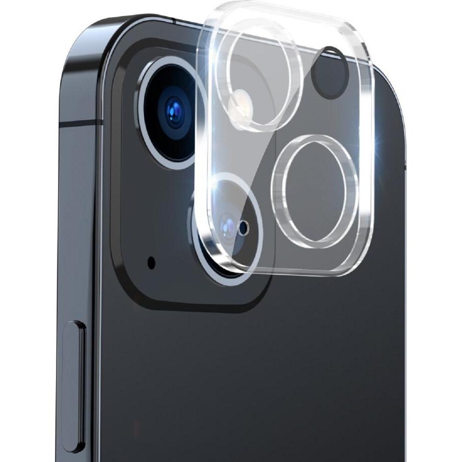 Protectorking 2x Kameraglas Schutzglas Panzerglas HD Klar (2 Stück, Apple iPhone 15 Plus), Smartphone Schutzfolie, Trans...
