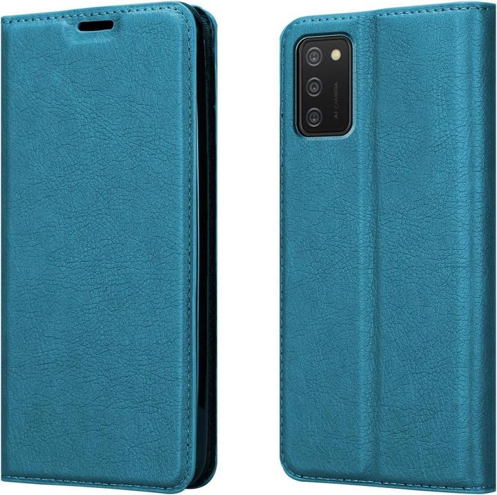 Actual product image Cadorabo Book Invisible Magnet Cover (Samsung Galaxy A02s)