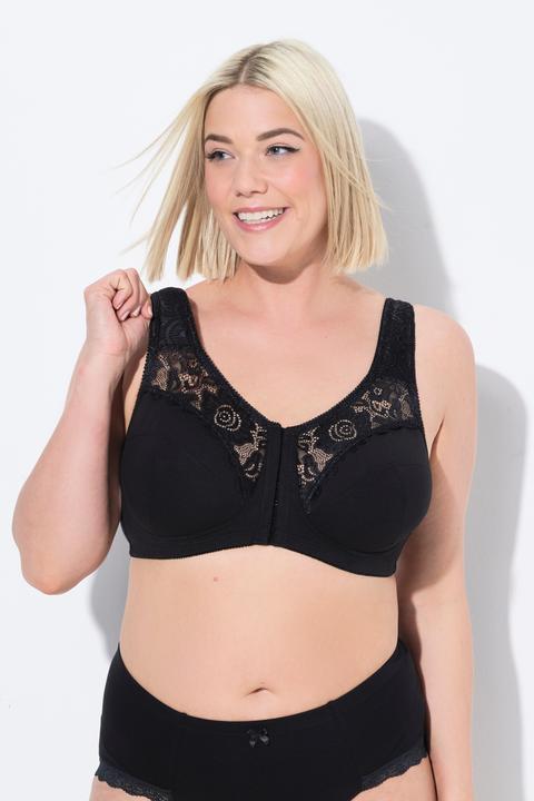 Immagine prodotto Ulla Popken Reggiseno sostenitivo in cotone senza ferretto con coppa C-F (120 E)