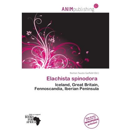 Elachista spinodora, Fachbücher