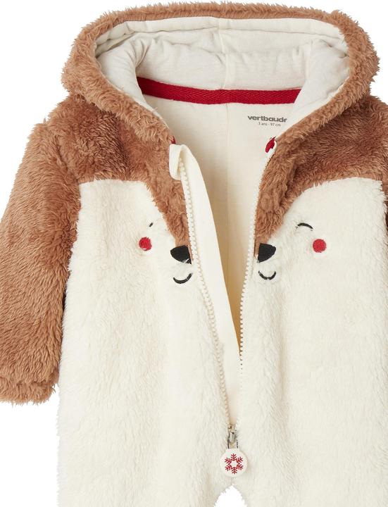 Immagine prodotto Vertbaudet Weihnachtlicher Baby Plüsch-Overall, Rentier (80)