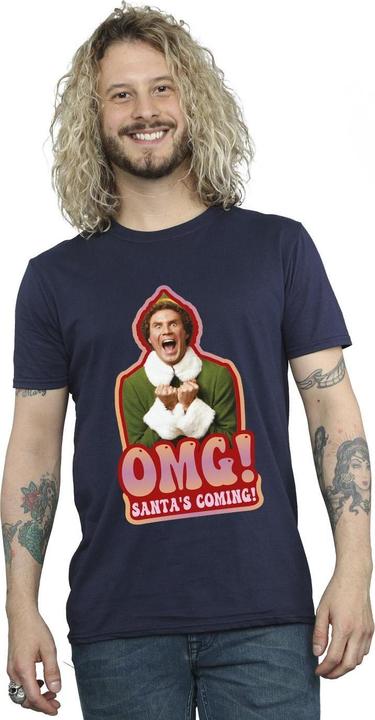 Produktbild Elf Santa's Coming TShirt (XL)