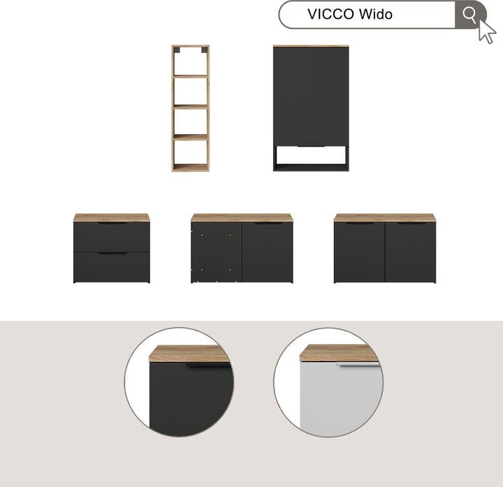 Image du produit Vicco Wido (60 x 50 x 40 cm)