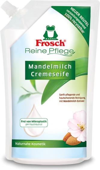 Produktbild Frosch Creme Soap Almond Milk (Flüssigseife, 500 ml)