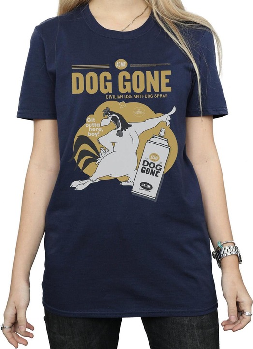 Immagine prodotto Looney Tunes Dog Gone Maglietta Ampia Foghorn Leghorn (Garlo il Gallo) Donna (XL)