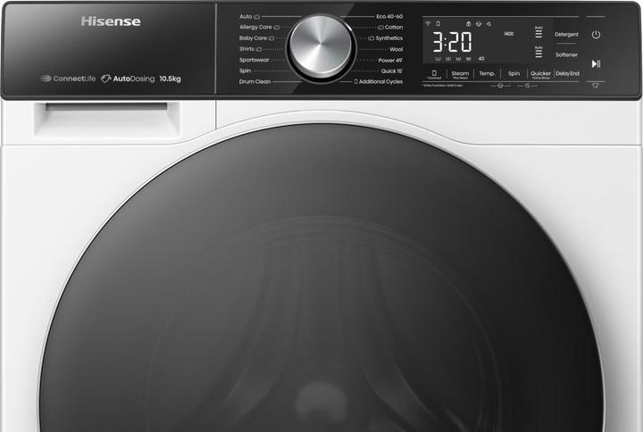 Immagine prodotto Hisense WF5S1045BW (10.50 kg, A sinistra)