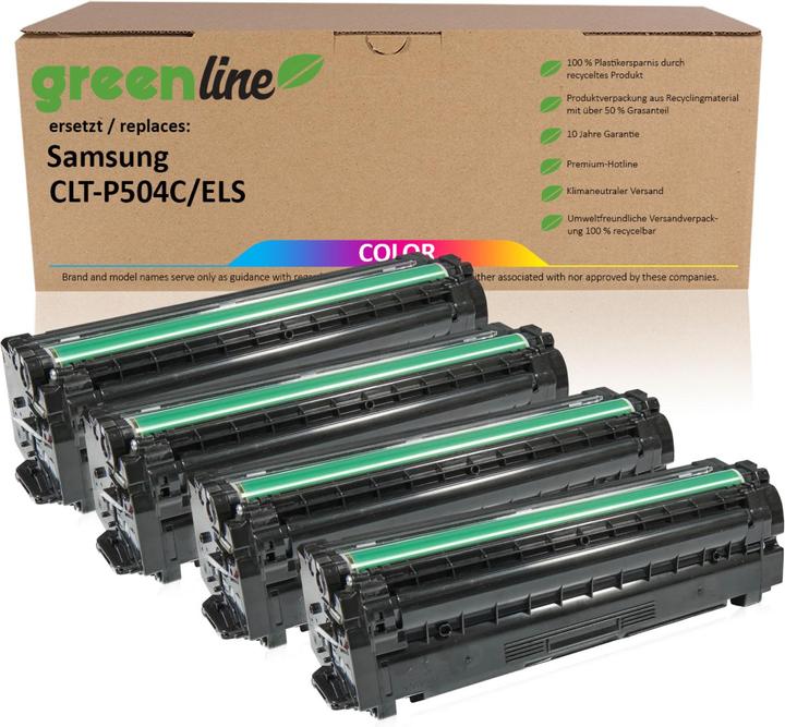 Actual product image Inkadoo greenline Compatible toner for Samsung CLX-4195 FW (M, Y, FC, C)