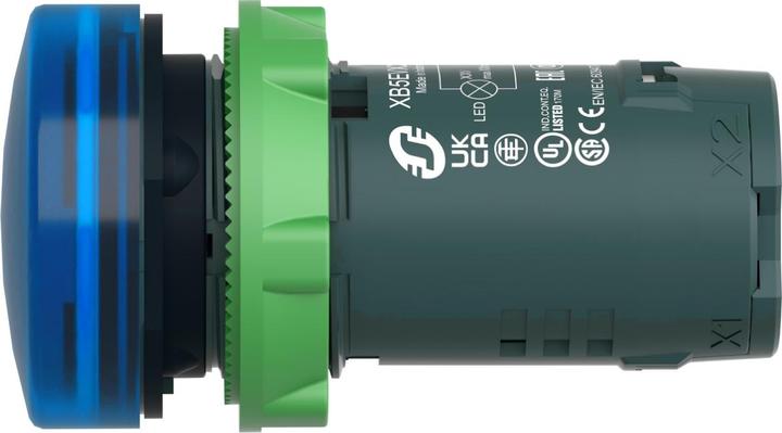 Productafbeelding Schneider Electric LED signaallamp compleet BLAUW 24V