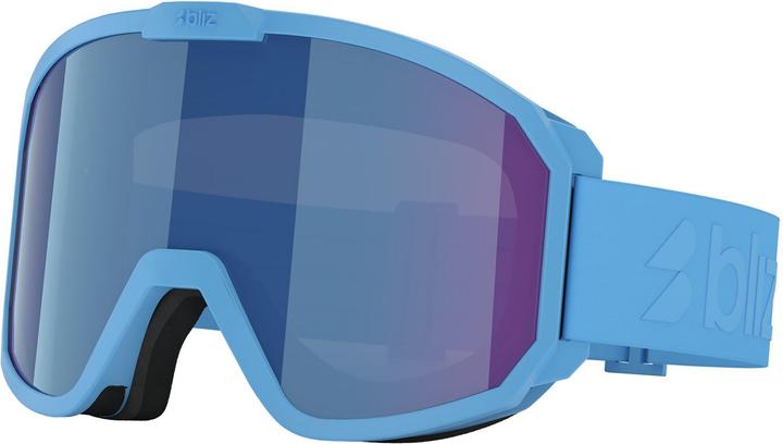 Matte Blue, Brown w Blue multi