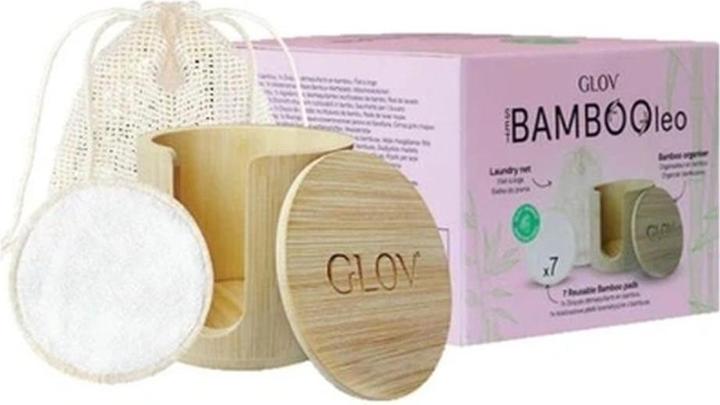 Glov Storage Kit & Makeup Remover Discs X7 - Reusable Cotton Pads