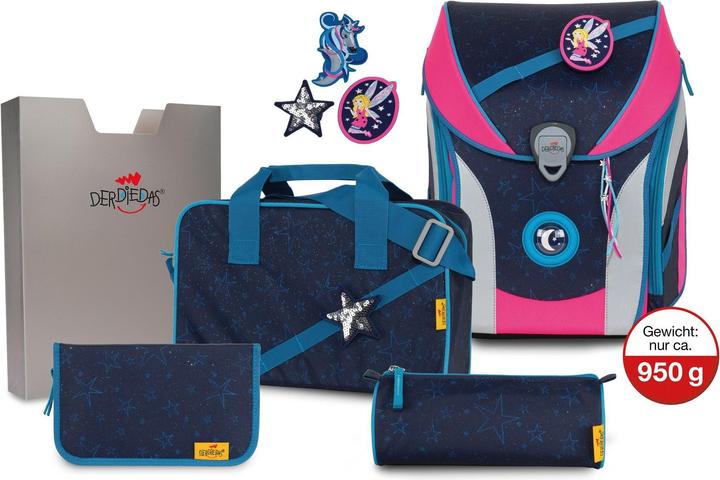 Produktbild Derdiedas ErgoFlex Max Buttons Schulranzen-Set 5tlg. (25 l)