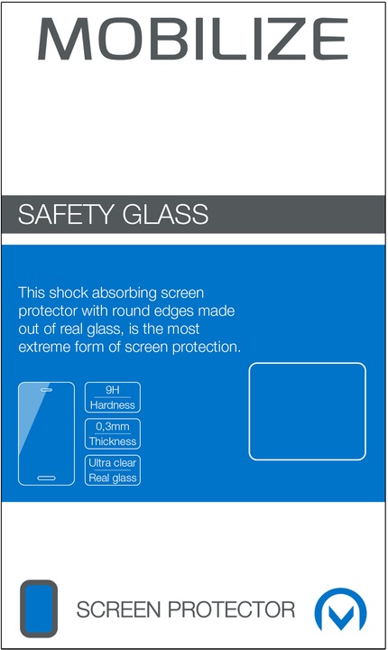 Immagine prodotto Mobilizera Mobilize Glass Skaermbeskyttelse Til Motorola Moto E6 Plus (1 Pezzo/i, Motorola Moto E6 Plus)