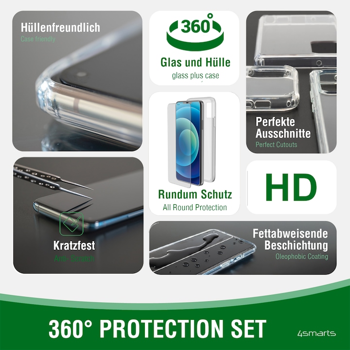 Produktbild 4smarts 360° Starter Set X-Pro (Apple iPhone 12)