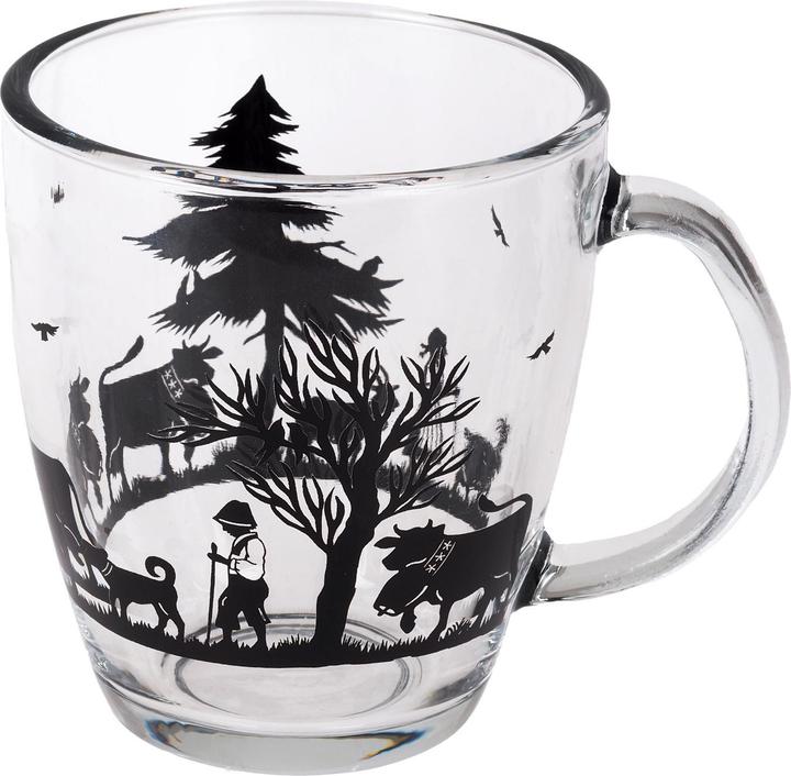 Image du produit Angela Bruderer Teegläser «Scherenschnitt Alpaufzug» (0 ml, 2 x)