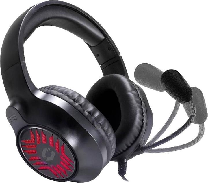 Actual product image Speedlink TYRON RGB Gaming Stereo Headset - for PC/PS5/PS4/Xbox Series X/S/Switch/OLED/Lite, black (Cable)