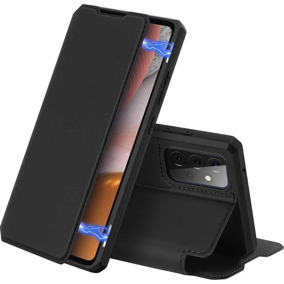 Thumbnail - Dux Ducis Skin X Series Bookcover (Samsung Galaxy A72 5G), Smartphone Hülle, Schwarz
