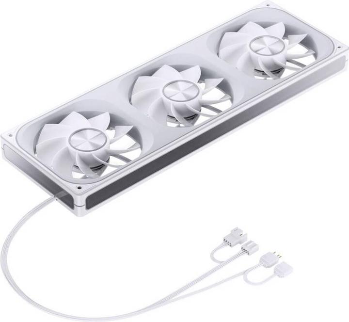 Actual product image Jonsbo ZA-360 Lüfter, Reverse Blade, PWM, ARGB - 360mm, weiss (1x)