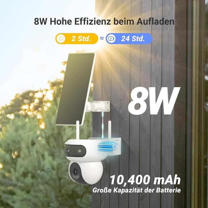 Image du produit EZVIZ HB90+8W Solarmodul (2880 x 1620 Pixels)