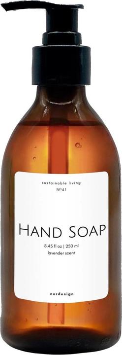 Actual product image Nordesign Hand Soap Handseife Lavendel 250ml Kunststoff-Pumpspender (Liquid soap, 250 ml)