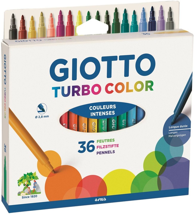 Image du produit Giotto Turbo Color (Multicolore, 36 x)