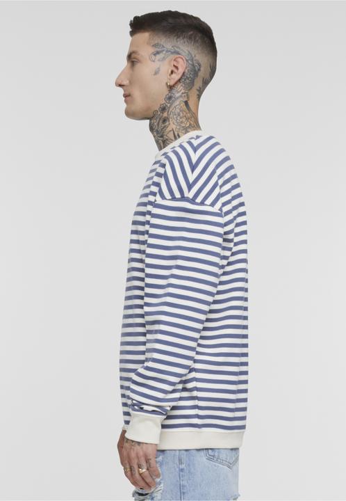 Actual product image Urban Classics Striped Crewneck - 140913 (L)