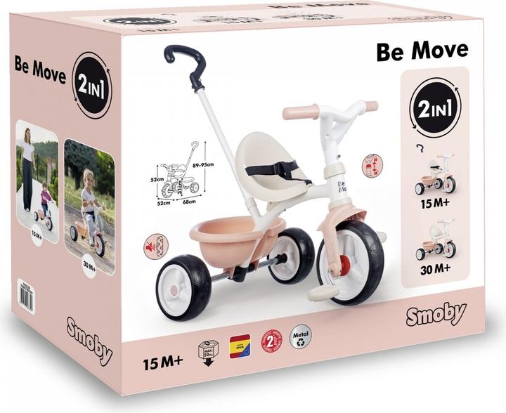 Immagine prodotto Smoby Triciclo Be Move rosa
