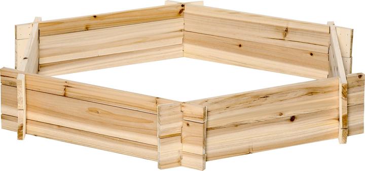 Produktbild Outsunny Hochbeet mit sechseckiger Form