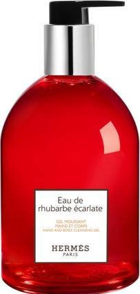 Actual product image Hermès Eau de Rhubarbe Ãcarlate Gel Moussant Mains Corps - 300 ml Flacon-Pompe (Gel, 300 ml)