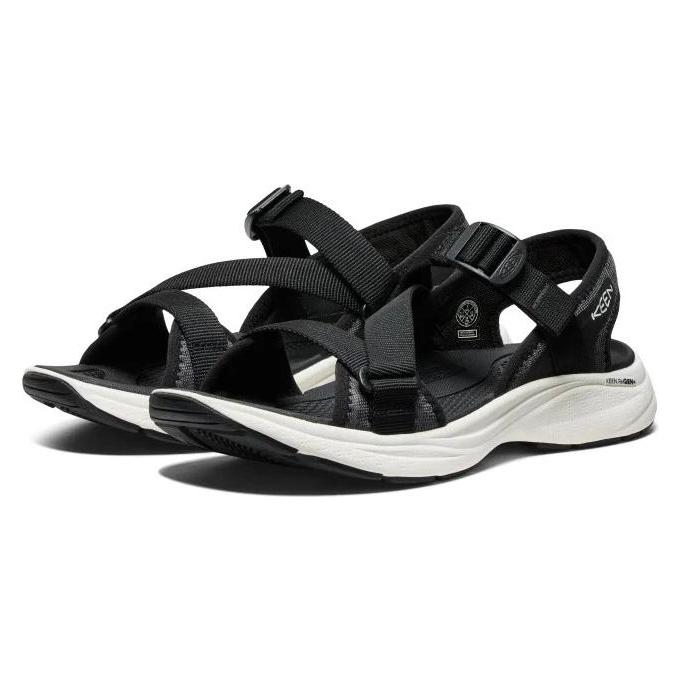 Keen, Vrouwen, Sandalen, Leiki Ot, Zwart, Wit, (36)