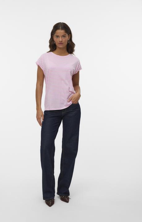 Actual product image Vero Moda Vmava Ss Top Stripe Ga Jrs Noos (XS)