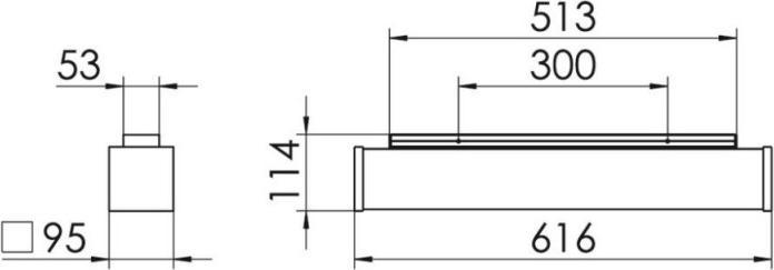 Actual product image Ridi LED ceiling light (2420 lm)
