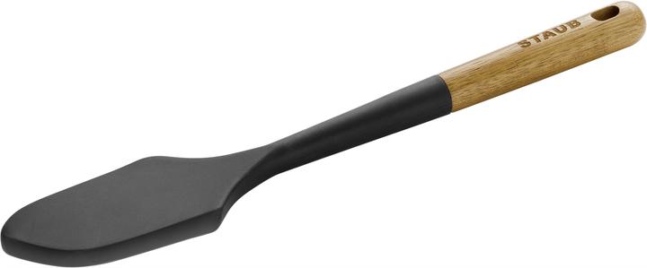 Staub Dough scraper with acacia wood handle, 30 cm