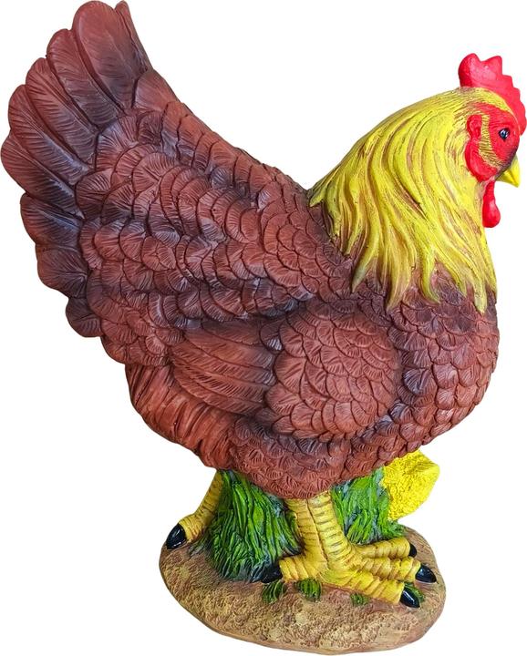 Produktbild Relaxdays Gartenfigur Huhn